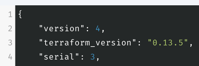 Checking the state serial in Scalr